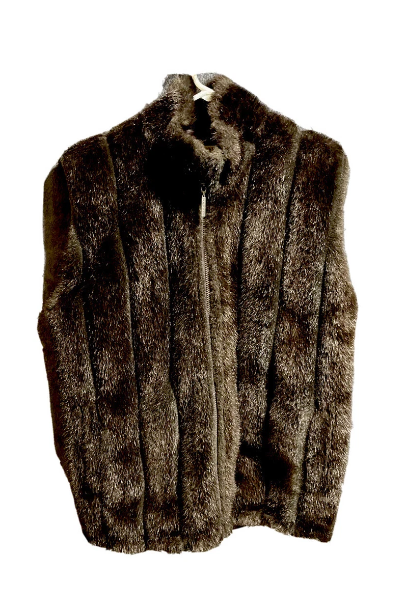 Women's faux shop fur vest canada
