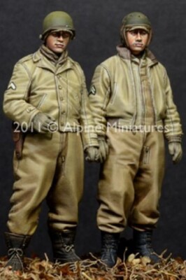 Alpine Miniatures 35116  1/35 WW2 US AFV Crew Set (2 Figures)
