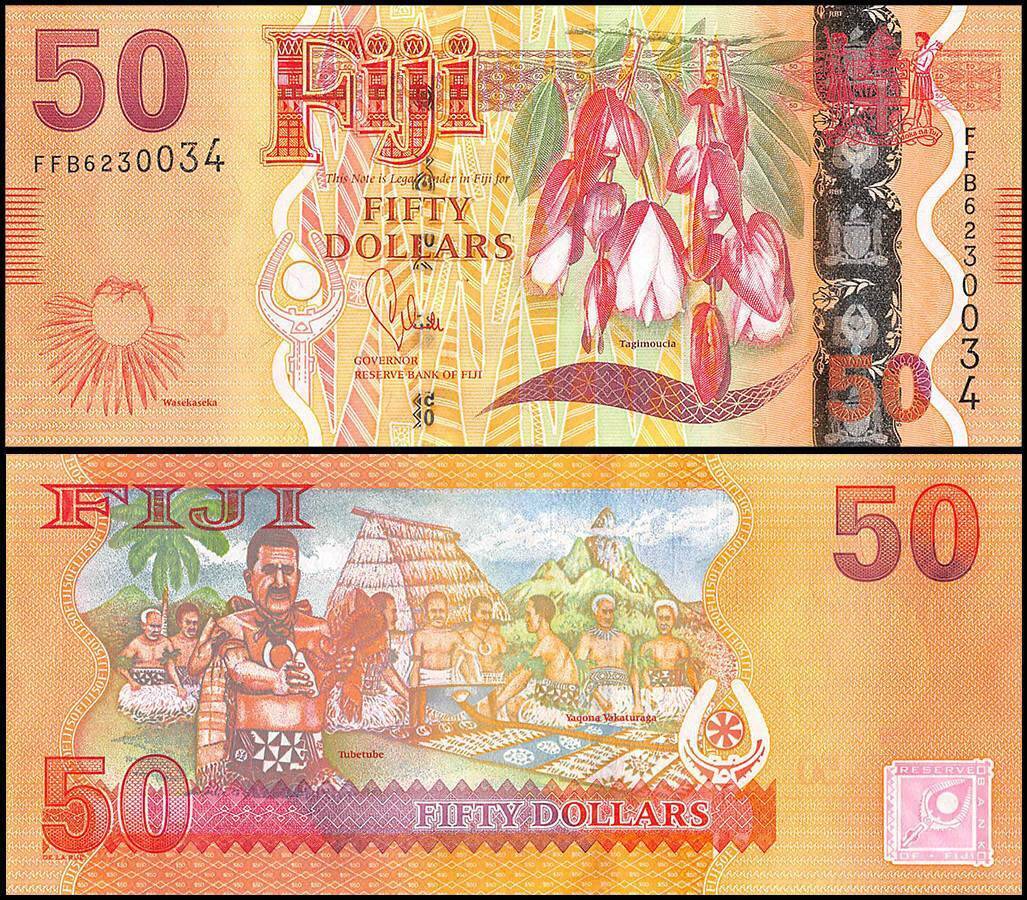 Fiji 50 Dollars - Foreign Currency