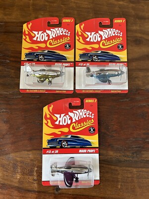 HOT WHEELS CLASSICS MADD PROPZ LOT Of 3 ALL DIFFERENT COLORS 13 of 30 SERIES 2