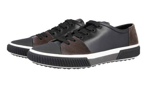 brown prada sneakers