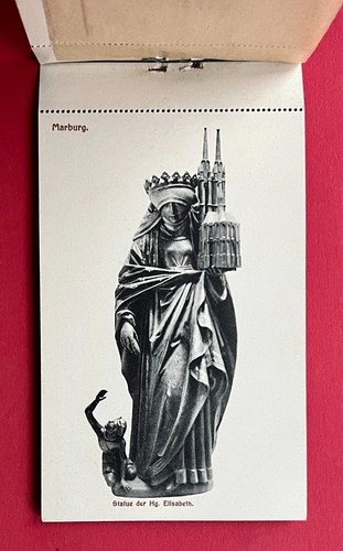 Leporello Album mit 10 x AK Elisabethkirche zu Marburg an der Lahn ( 148273 - Bild 7 von 8