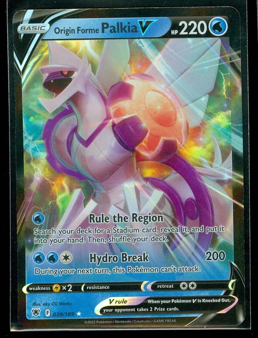 Origin Forme Palkia V - 039/189 Astral Radiance Ultra Rare Pokemon - N