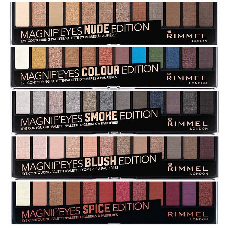 Rimmel Magnif'Eyes Lidschatten-Palette - Reloaded Edition | Vielseitige Farbauswahl Für Auffällige Bis Dezente Looks