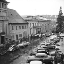 Session of the local council in Zurich Switzerland 1946 Old Photo 2