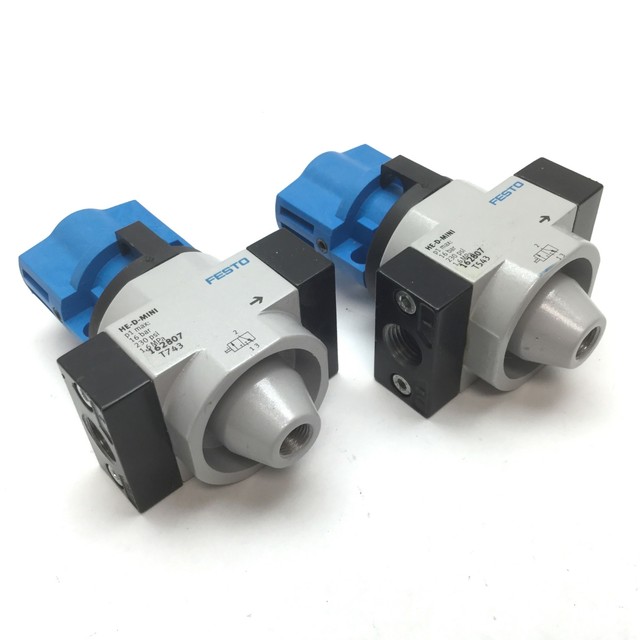 Lot of 2 Festo HEDMINI Pneumatic Lockout Tagout Exhaust Valve, Ports G1/4 eBay