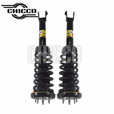 Front Shock Strut Assemblies For Jaguar XF RWD 2009-2015 - Replacement Struts W/O Electronic Suspension (Part #C2Z5526, C2Z5527, Etc.)