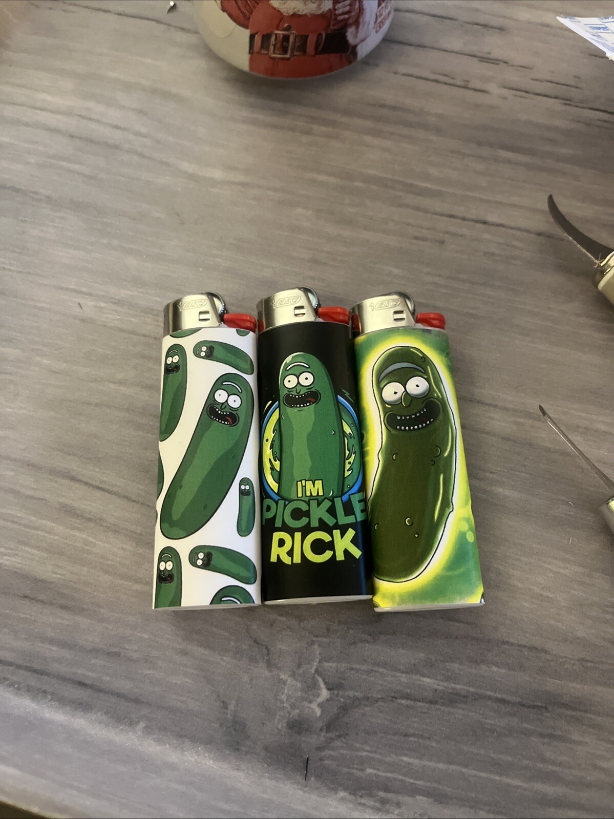 S Pickle Rick Lighter Well Made!