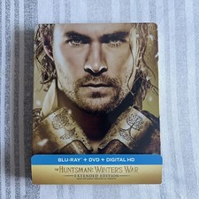 THE HUNTSMAN: WINTER'S WAR 4K ULTRA HD BLU RAY 2 DISC BEST BUY STEELBOOK