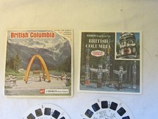 GAF Viewmaster 3D Picture Photo Tour British Columbia BC Canada 3 Reels