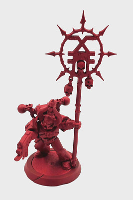 Standard Bearer Khorne Chaos Space Marines Warhammer 40K painted