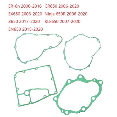 Engine Covers Gasket Kit For Kawasaki KLE650 Versys 07-20 EN650 Vulcan 2015-2020