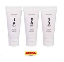 3x Madame Fin Sunscreen Sine's SPF 50 PA skin hydrated smooth UVA / UVB rays