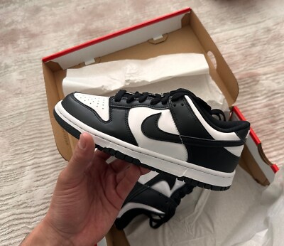 EU Größe 38.0/36.5- Nike Dunk Low Black White Panda GS