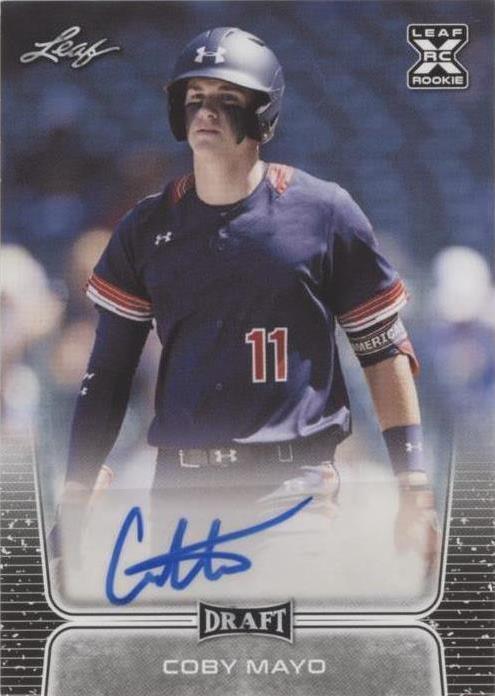 2020 Leaf Draft - Coby Mayo #BA-CM3 for sale | eBay