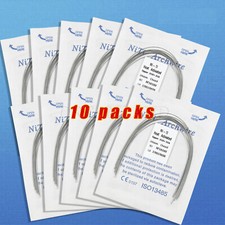 100 PCS Alambres arco rectangulares Niti activados t rmicamente para ortodoncia