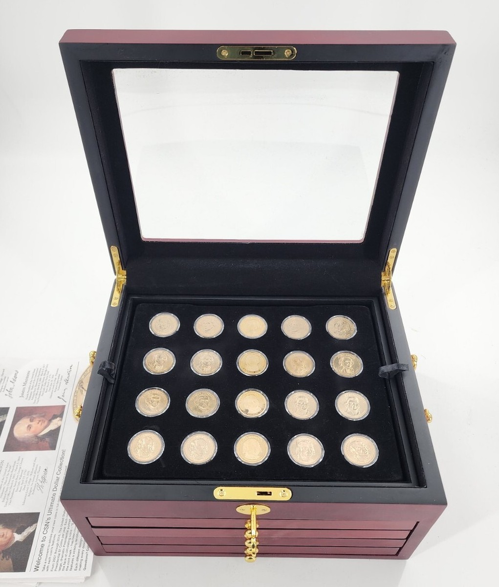 CSN Ultimate Presidential Dollar Coin Collection 2007 to