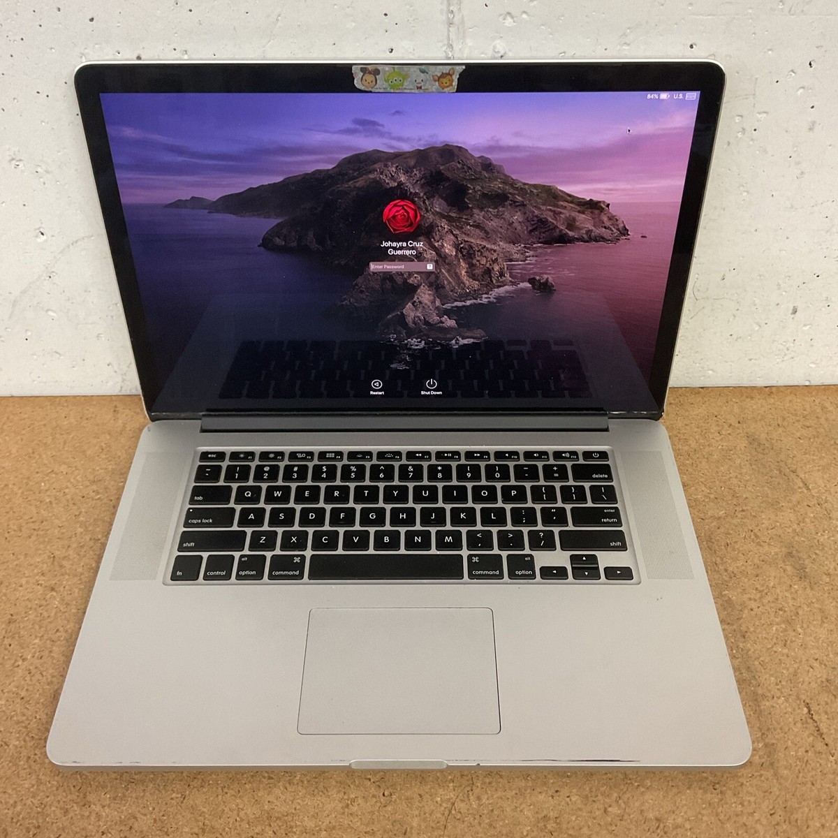 Apple MacBook Pro Retina 15.4” A1398 Broken AS-IS Parts (H6