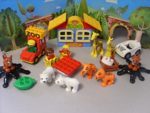 lego duplo zoo animals