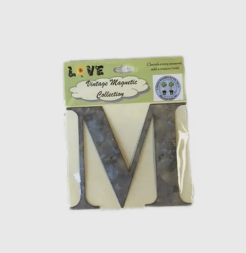 Kraft Klub 3.5” high Galvanized Silver Metal Magnetic Letters A-Z - 第 16/27 張圖片