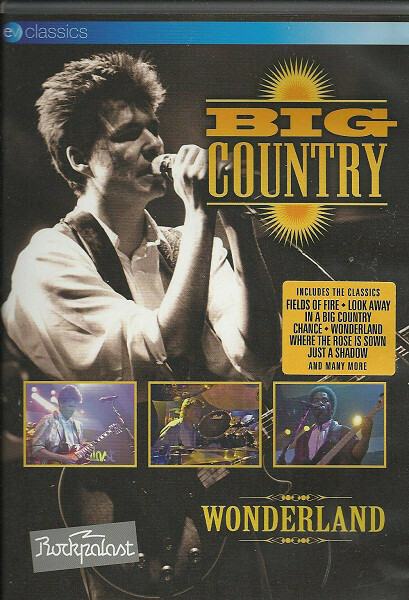 Big Country Wonderland DVD (Eagle Vision) New