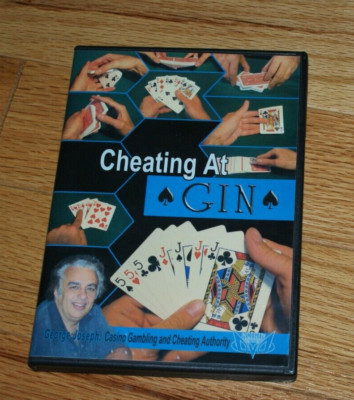 Cheating at Gin DVD (Geo. Joseph) -- card sleight expose   --TMGS DVD blowout!