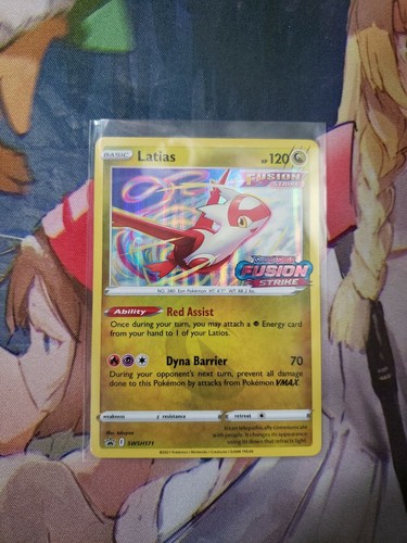 Pokemon Latias - Fusion Strike Black Star Prerelease Promo - SWSH171 - NM
