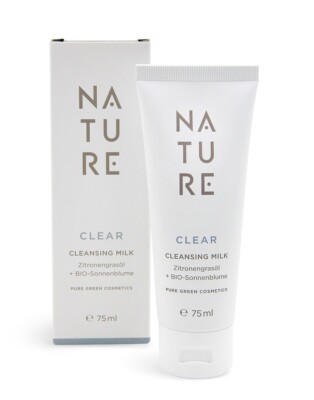Nature -  Pure Green Cosmetics - Cleansing Milk CLEAR - Reinigungsmilch  - 75 ml