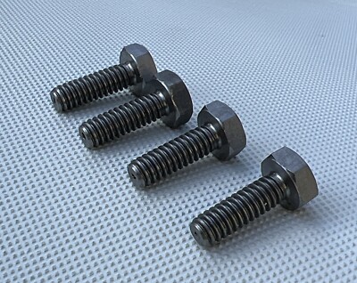 1/4-20 x 3/4  Titanium Hex Bolts  High Strength 4 Bolts Racing Grade 5 Aerospace