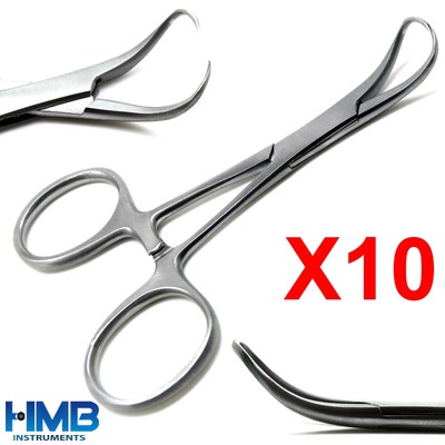 O.R. Grade BACKHAUS TOWEL Clamps Forceps 3.5 Surgical Veterinary - Foto 3