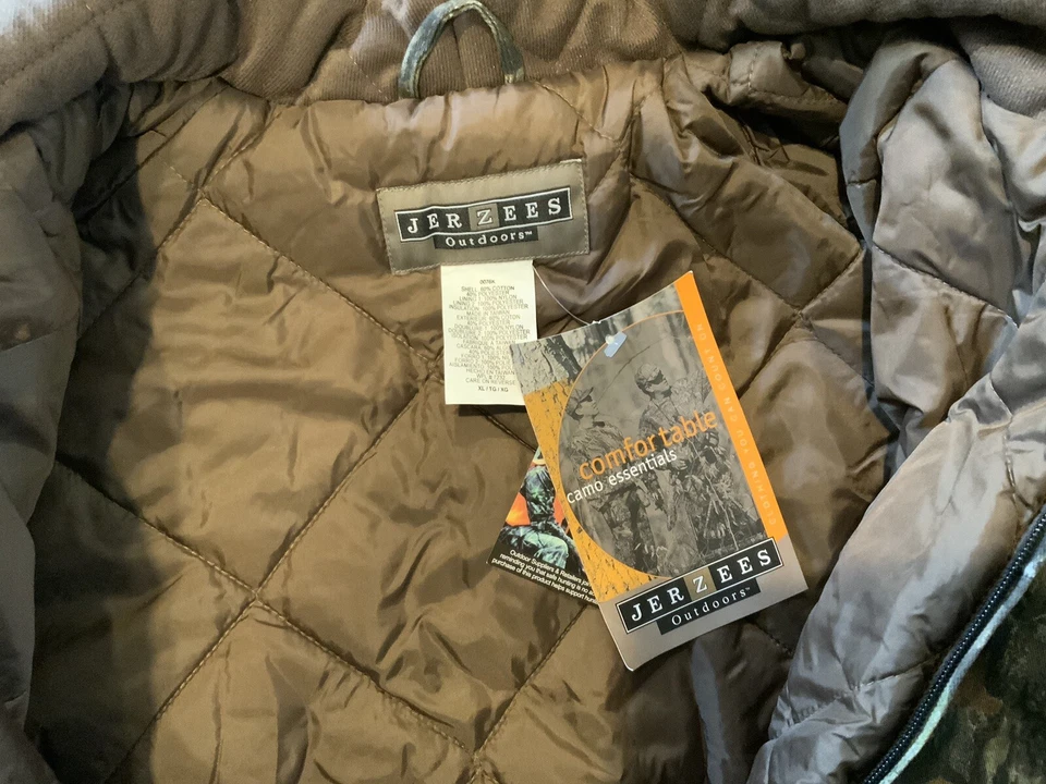 XL- Jerzee Realtree Mossy Oak Break Up Camo Jacket - Image 4 of 4