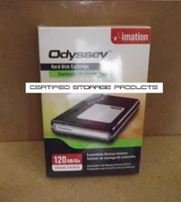 NEW Imation 120GB Hard Disk Cartridge ODYSSEY Removable 26444 Factory Sealed