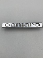Vintage Camaro Emblem Header Panel Nose Deck Trunk With Pins 3909137