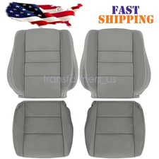 Driver & Passenger Side Bottom & Top Seat Cover Gray 2008-2012 Fits Honda Accord