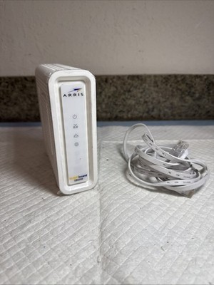 ARRIS Surfboard SB8200 DOCSIS 3.1 Cable Modem, No Power Adapter - Tested Works!