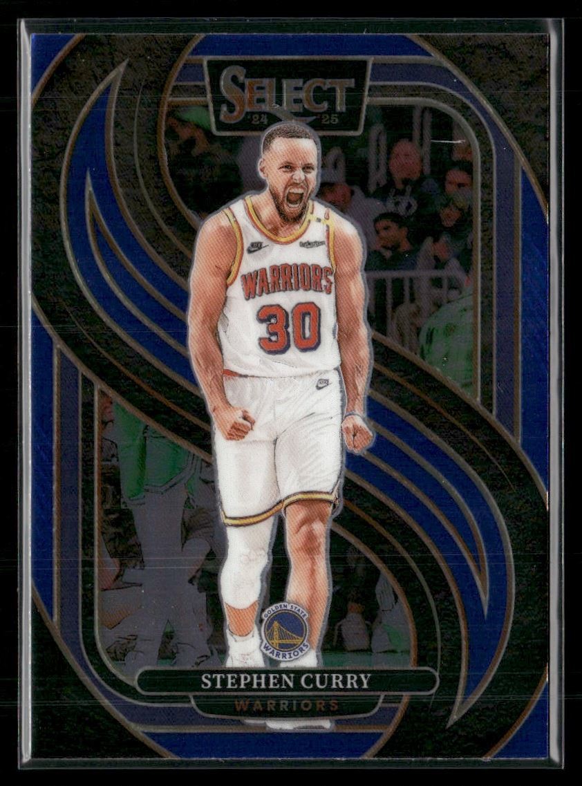2024-25 Panini Select - Premier Level Stephen Curry #143 Blue for