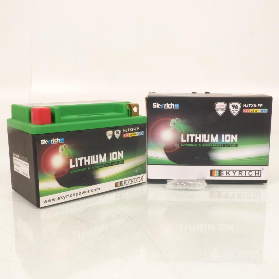 Batterie lithium Skyrich YTX9-BS anti panne pour Kymco Like 125
