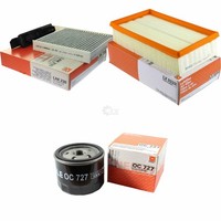Mahle / Knecht Innenraumfilter LAK 230 Luftfilter LX 933/2 ÖLfilter OC 727