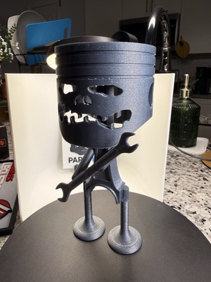 #ad Piston Art Decor Display Piece For Car Guy Mechanic Petrol Head Gift Collector $25.00
