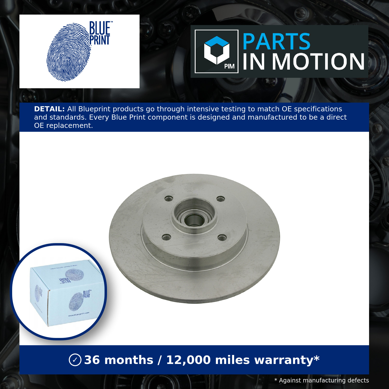 2x Brake Discs Pair Solid fits CITROEN C4 LA, Mk1 2.0 Rear 04 to 11 249mm Set - Image 21