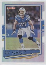 2020 Donruss Photo Variation Press Proof Silver Die-Cut 26/75 Joey Bosa #136 yj7