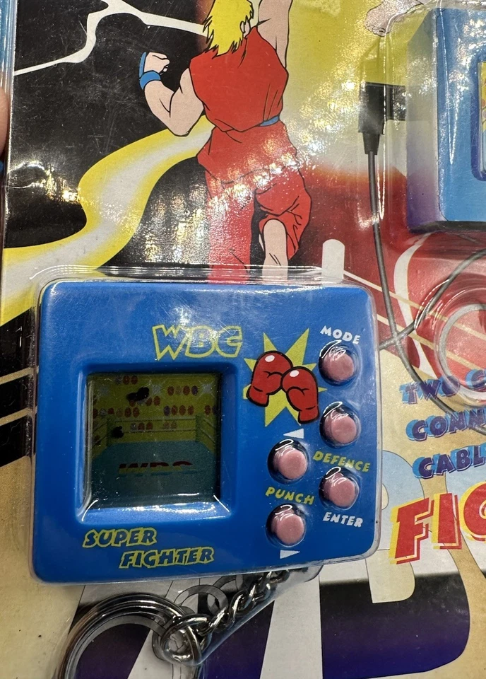 Videogochi Game & Watch '90 Super Fighter WBC Apollo Street Fighter Tiger KO Nuevo Foto 3 de 4