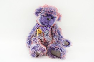 Charlie Bear Stiefmütterchen CB631297A Teddybär mit Etikett