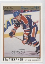 1991-92 O-Pee-Chee Premier Esa Tikkanen #121 0i6