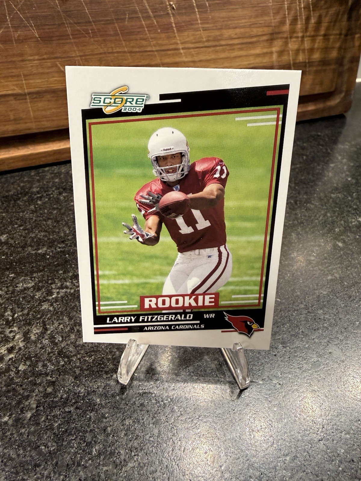 2004 Score - Rookie Larry Fitzgerald #373 (RC)