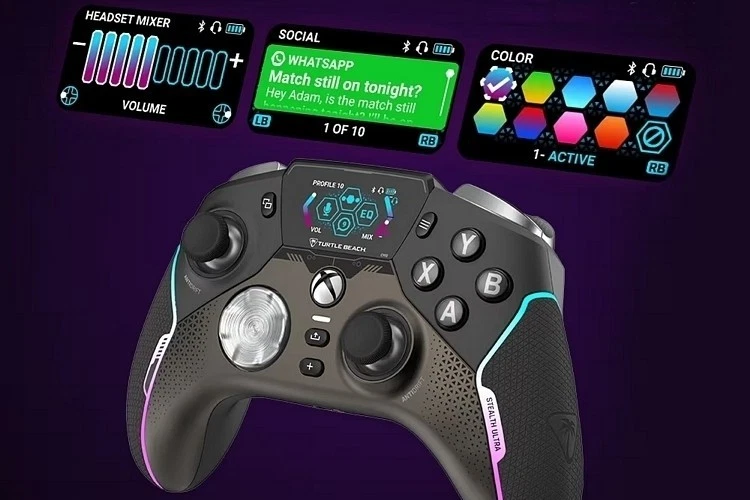 Turtle Beach Stealth Ultra Black Grey Bluetooth/USB Gamepad Analogue / Digita... - Image 3 of 4