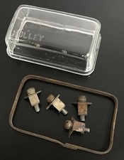 Used Original Holley 1904 Carburetor Glass Float Bowl And Hardware Single Barrel