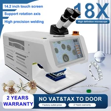 200W Laser Spot Welding Machine 18x Micro Precision Welder for Jewelry Sliver