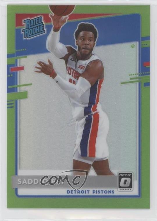 2020 Panini Donruss Optic Rated Rookie Lime Green Prizm /149 Saddiq Bey #169 pe8