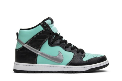Nike Diamond Supply Co. x Dunk High Premium SB 'Tiffany' 653599-400 Shoes